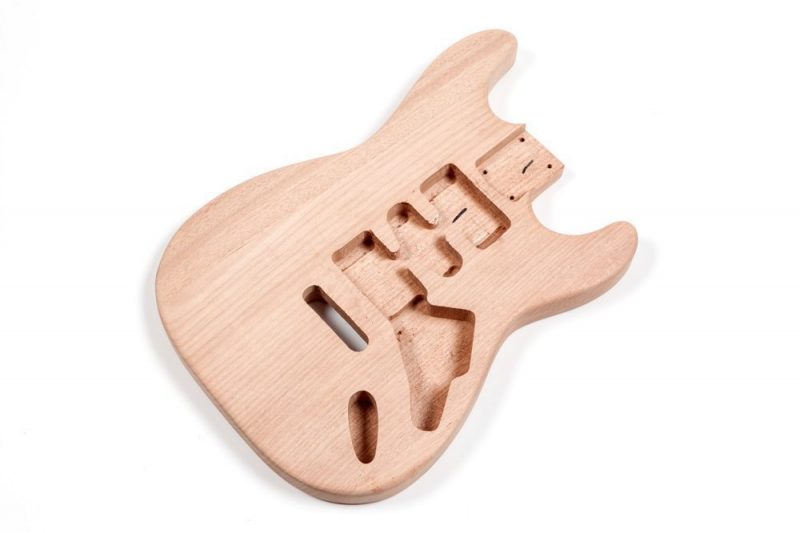 CUERPO STRATOCASTER DE CAOBA 2 PIEZAS