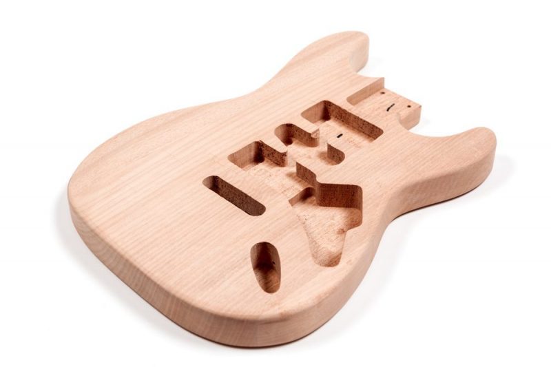 CUERPO STRATOCASTER DE CAOBA 2 PIEZAS