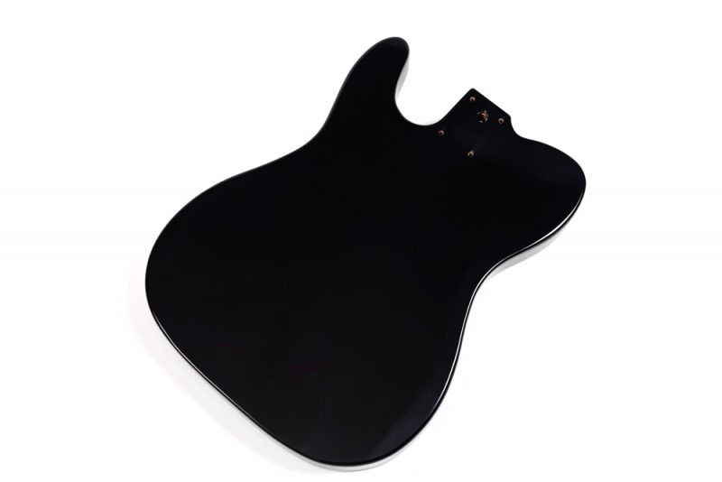 CUERPO TELECASTER DE CAOBA CON TAPA DE ARCE FLAMEADO NEGRO SUNBURST