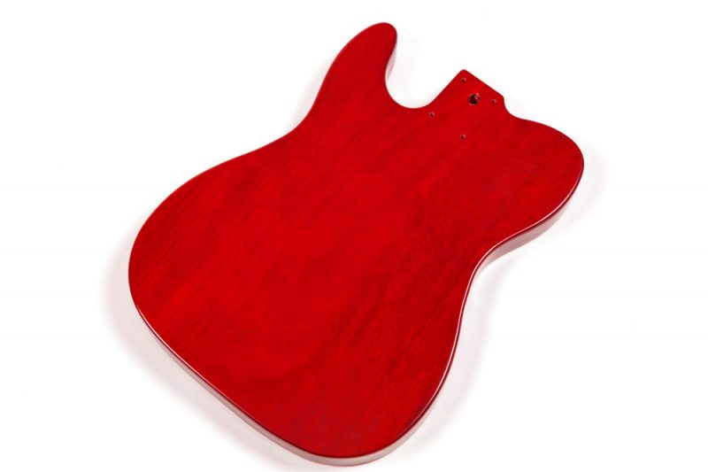 CUERPO TELECASTER DE CAOBA CON TAPA DE ARCE FLAMEADO MIEL SUNBURST