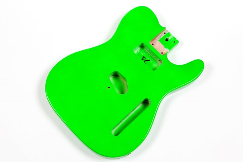 CUERPO TELECASTER DE CAOBA VERDE