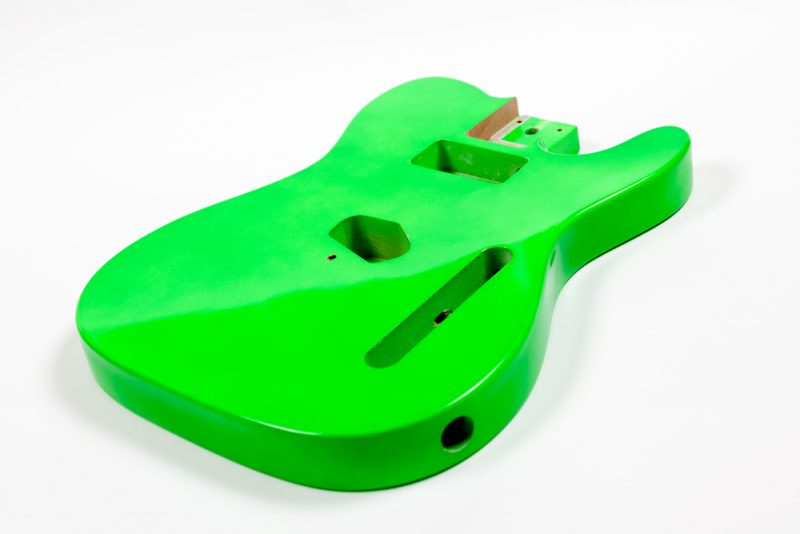 CUERPO TELECASTER DE CAOBA VERDE