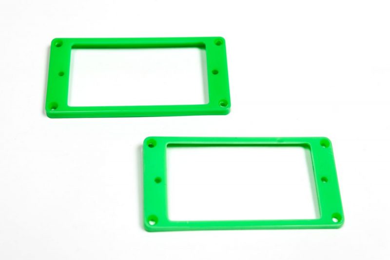 MARCOS CUVADOS PARA PASTILLAS HUMBUCKER VERDES