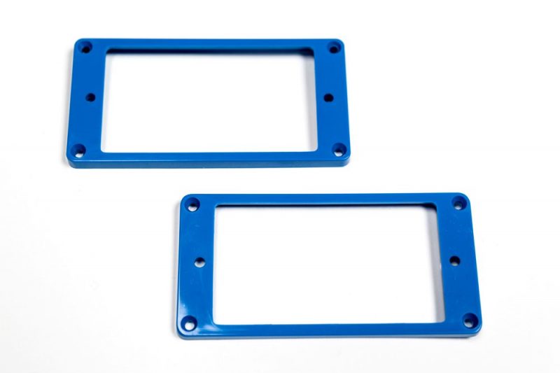 MARCOS PLANOS PARA PASTILLAS HUMBUCKER AZULES