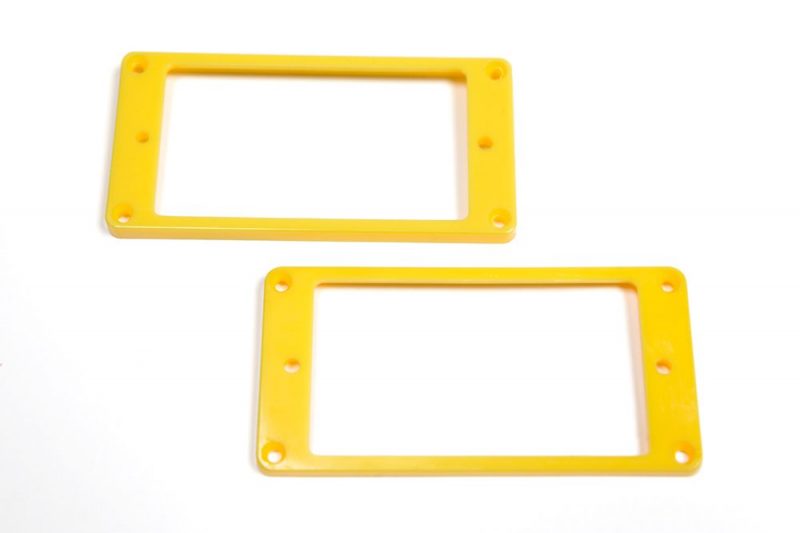 MARCOS PLANOS PARA PASTILLAS HUMBUCKER AMARILLOS