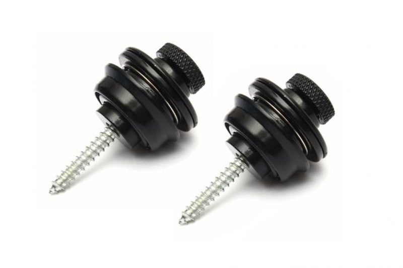 BLACK LOCK STRAP BUTTONS