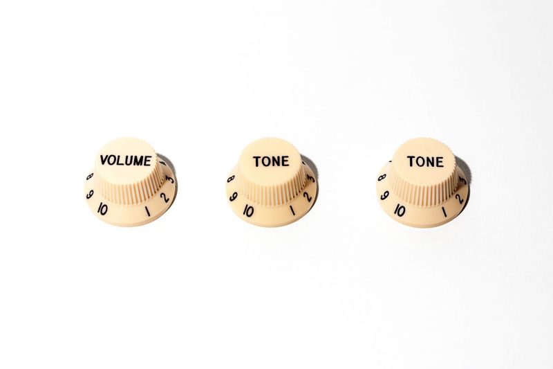 BOTONES STRATOCASTER CREMA