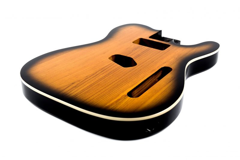 SUNBURST ASH TELECASTER GUITAR BODY STOCK-B