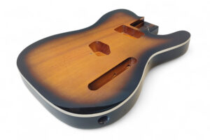 Cuerpo Telecaster caoba sunburst 1