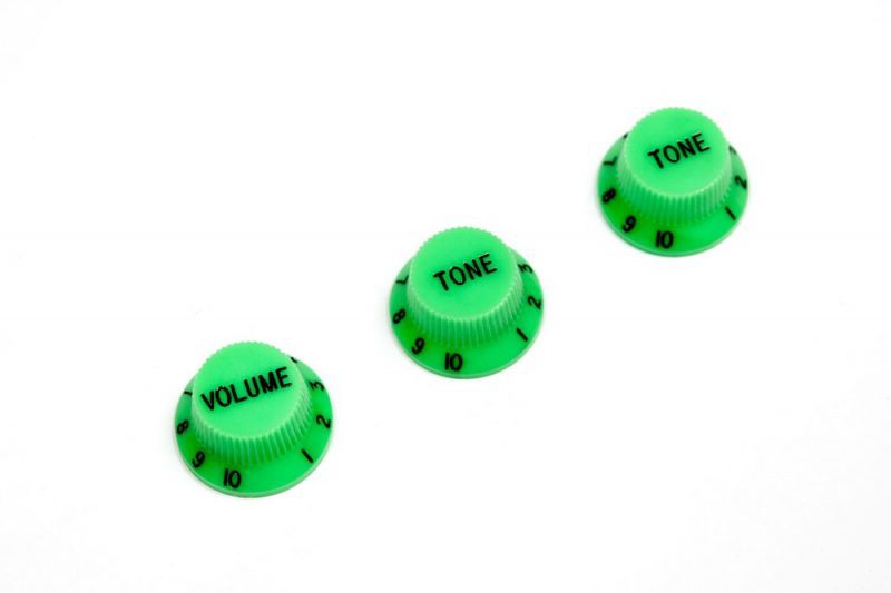 GREEN STRATOCASTER KNOBS