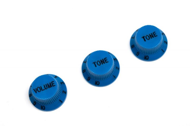 BLUE STRATOCASTER KNOBS