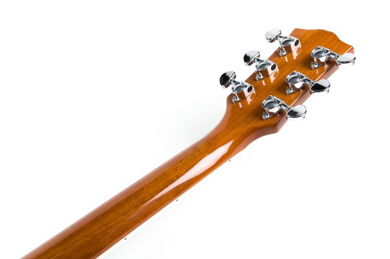 CLANDESTINE LES PAUL FLAMED HONEY ELECTRIC GUITAR