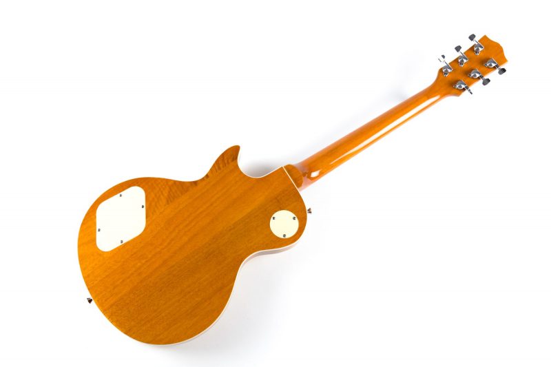 GUITARRA ELECTRICA CLANDESTINE LES PAUL FLAMED NATURAL GLOSS