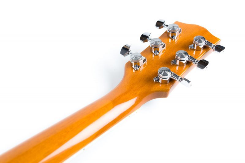 GUITARRA ELECTRICA CLANDESTINE LES PAUL FLAMED NATURAL GLOSS