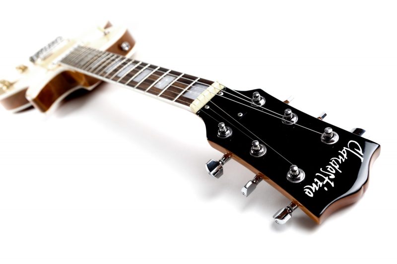 GUITARRA ELECTRICA CLANDESTINE LES PAUL FLAMED NATURAL GLOSS