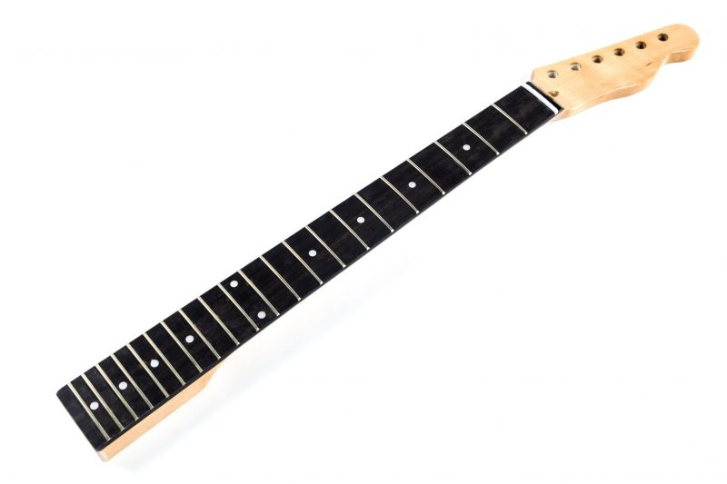 MASTIL TELECASTER DE ARCE Y EBANO 21 TRASTES CLEAR GLOSS