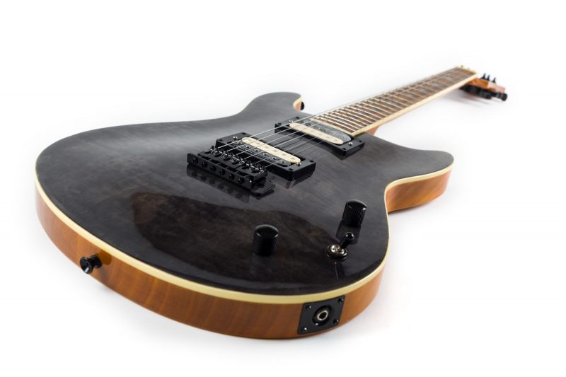 GUITARRA ELECTRICA CLANDESTINE PRS QUILTED BLACK