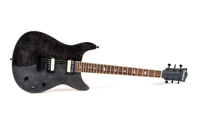 GUITARRA ELECTRICA CLANDESTINE PRS QUILTED BLACK