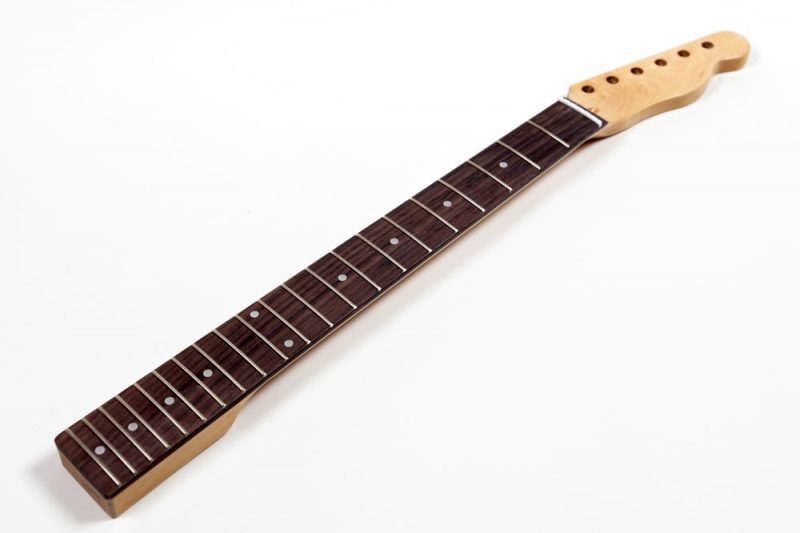 CLEAR GLOSS MAPLE & ROSEWOOD 21 FRETS TELECASTER NECK