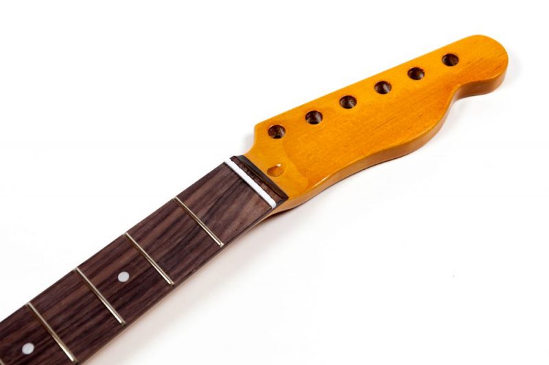 MASTIL TELECASTER DE ARCE Y PALO ROSA 21 TRASTES VINTAGE TINT GLOSS