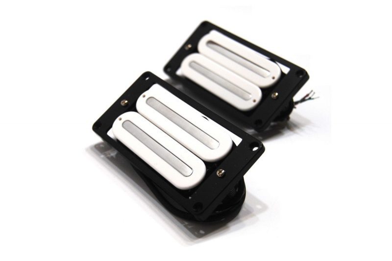 PASTILLAS ARTEC SUPER POWER RAIL HUMBUCKER BLANCAS