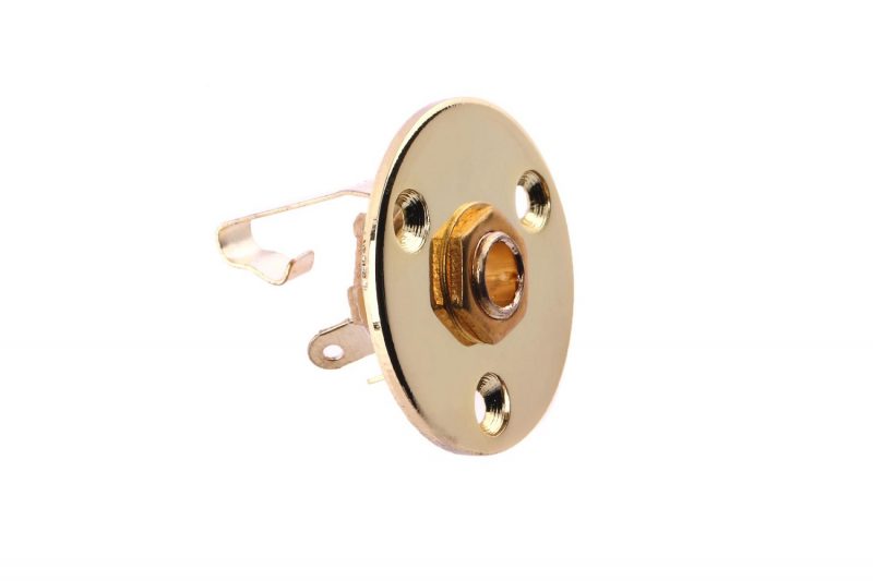 ROUND GOLD JACK PLATE