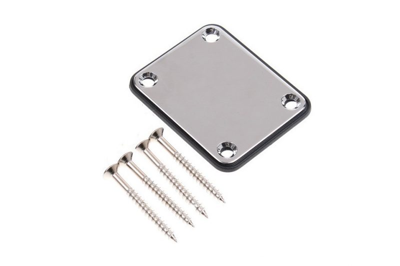 PLACA PARA LA UNION DEL MASTIL CROMADA