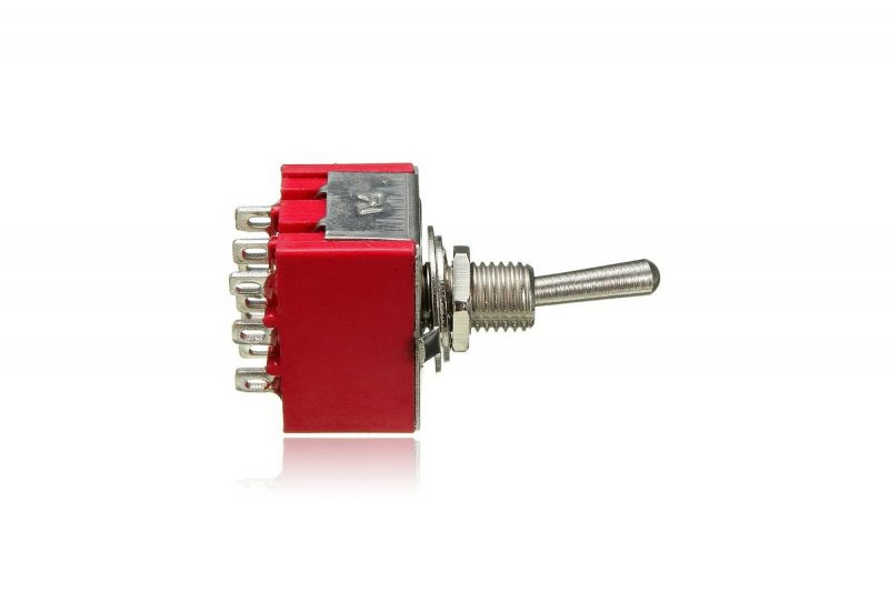 MINI INTERRUPTOR 3PDT ON/ON