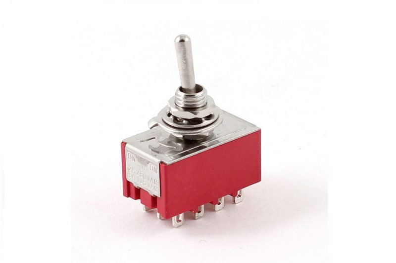 MINI INTERRUPTOR 4PDT ON/OFF/ON