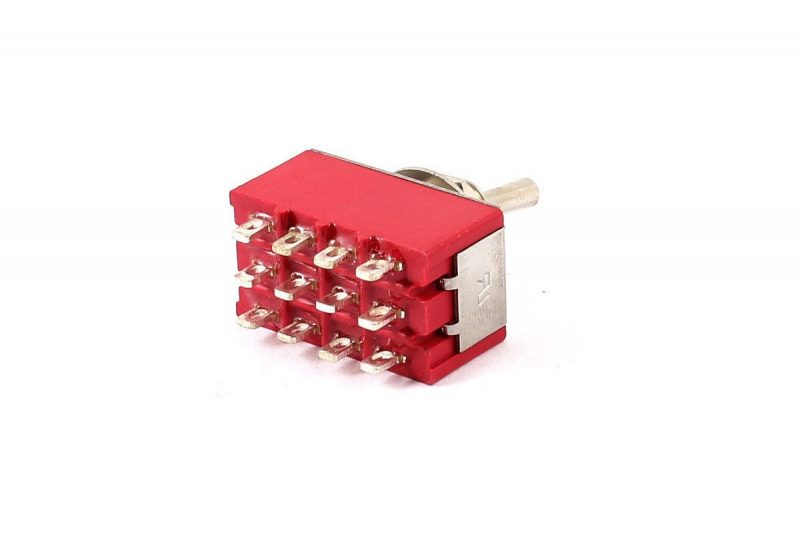 MINI INTERRUPTOR 4PDT ON/OFF/ON