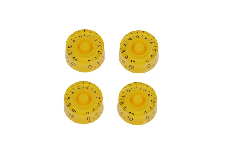 YELLOW SPEED LES PAUL KNOBS