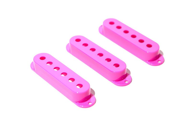 PINK SINGLE COIL COVERS
