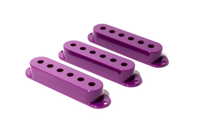 CUBIERTAS PARA PASTILLAS SINGLE COIL MORADAS