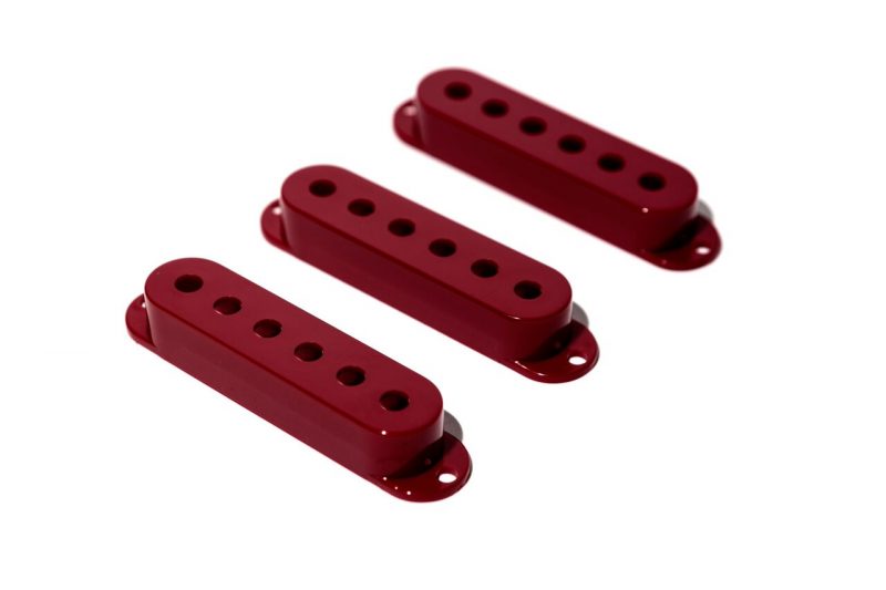 CUBIERTAS PARA PASTILLAS SINGLE COIL ROJAS