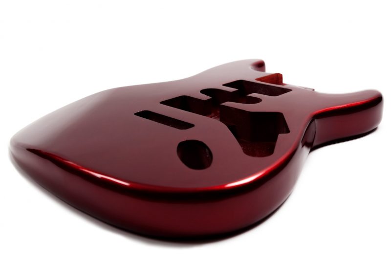 CUERPO STRATOCASTER DE TILO ROJO METALIZADO
