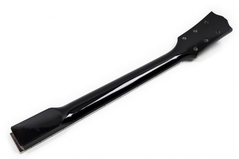 MASTIL LES PAUL DE ARCE Y PALO ROSA TRAPECIOS NEGRO