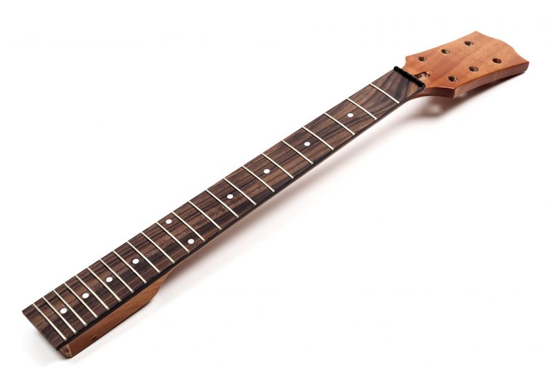 CLEAR GLOSS MAHOGANY & ROSEWOOD LES PAUL NECK