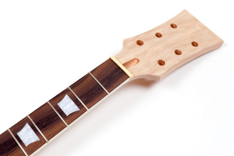 MASTIL LES PAUL DE CAOBA Y PALO ROSA TRAPECIOS