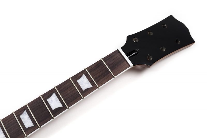 VINTAGE TINT GLOSS TRAPEZIUMS BINDING MAHOGANY & ROSEWOOD LES PAUL NECK