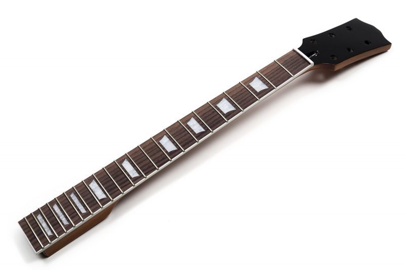 VINTAGE TINT GLOSS TRAPEZIUMS BINDING MAHOGANY & ROSEWOOD LES PAUL NECK