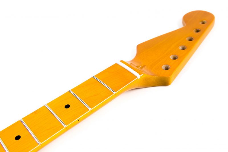 MASTIL STRATOCASTER INVERTIDO DE ARCE 21 TRASTES VINTAGE TINT GLOSS