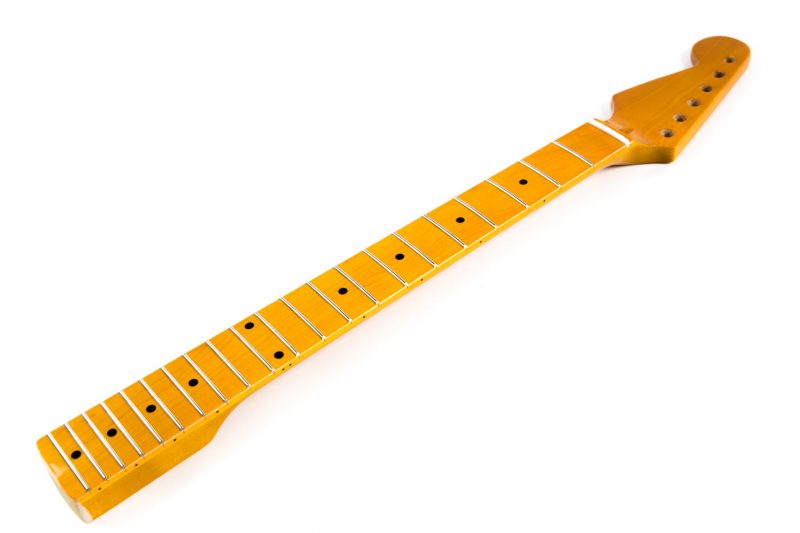 MASTIL STRATOCASTER INVERTIDO DE ARCE 21 TRASTES VINTAGE TINT GLOSS