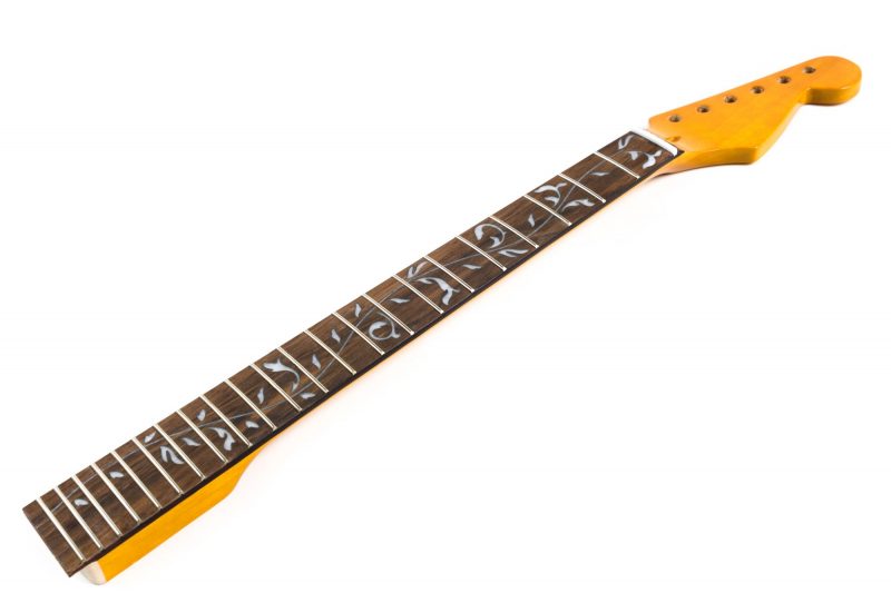 MASTIL STRATOCASTER DE ARCE Y PALO ROSA VINTAGE TINT GLOSS