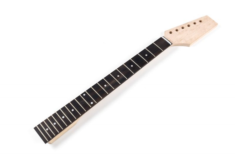 MASTIL TELECASTER DE ARCE Y EBANO 22 TRASTES