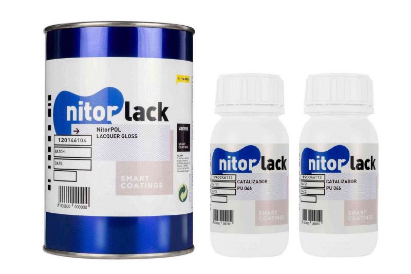 POLYURETHANE NITORPOL LACQUER + HARDENER FINISH