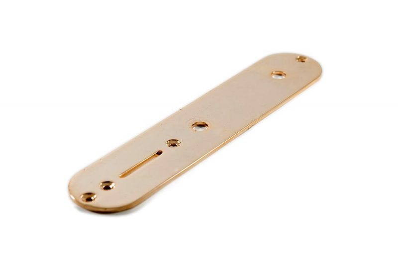 GOLD TELECASTER CONTROL PLATE