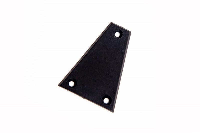 TRAPEZOID BLACK TRUSS ROD COVER