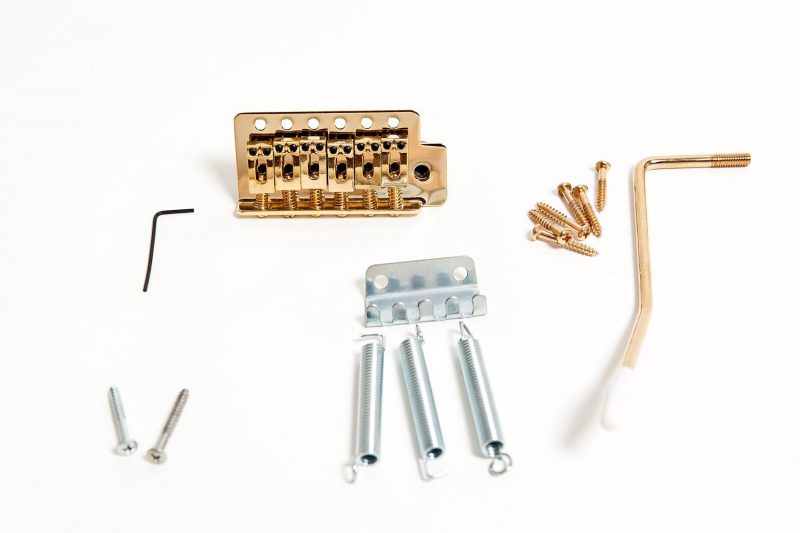 GOLD STRATOCASTER TREMOLO BRIDGE
