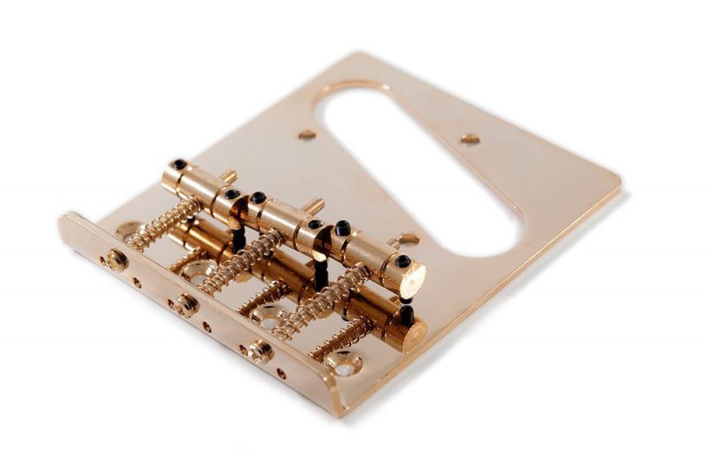 GOLD TELECASTER BRIDGE