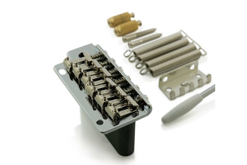 CHROME WV2 STRATOCASTER TREMOLO BRIDGE